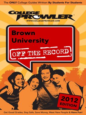 cover image of Brown University 2012
